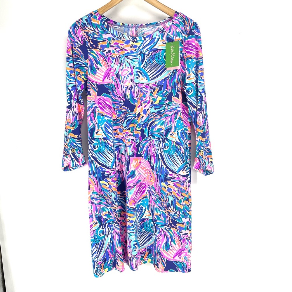 Lilly Pulitzer Multicolor Abstract Print Mini Dress